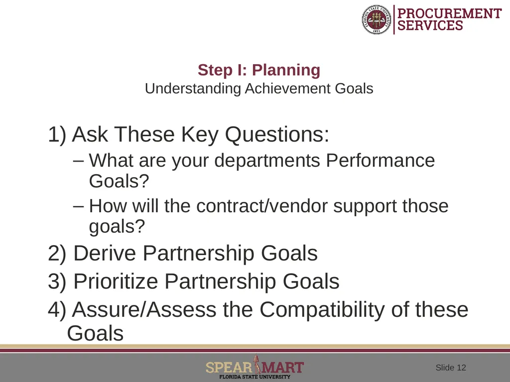 Performance Based Contracting Adopting A - slide 12 of 31