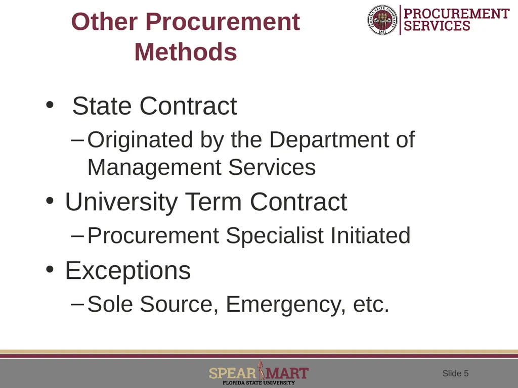 Performance Based Contracting Adopting A - slide 5 of 31