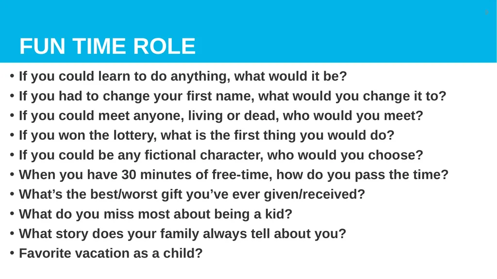 Sergeant at Arms 101 “The Fun Job” Game Plan: The - slide 9 of 11