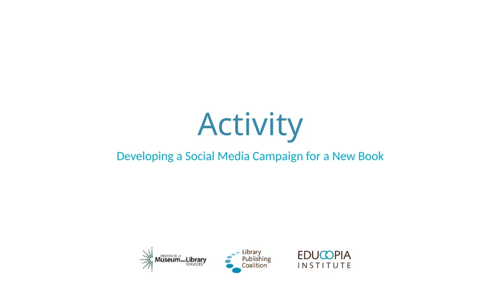 Social Networking for Publishers Library - slide 59 of 62