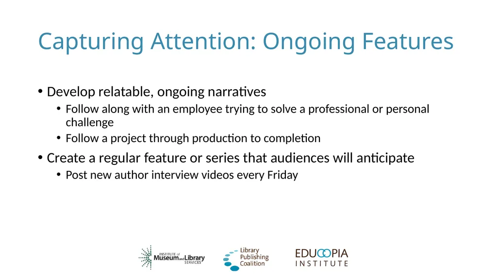 Social Networking for Publishers Library - slide 29 of 62