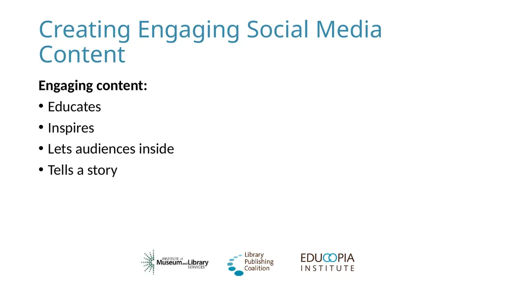 Social Networking for Publishers Library - slide 42 of 62