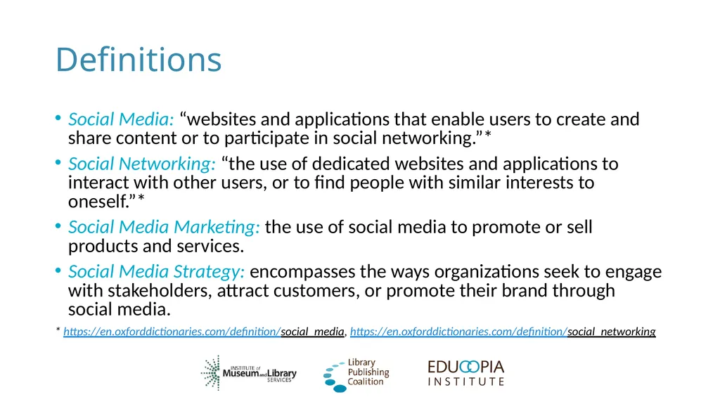 Social Networking for Publishers Library - slide 3 of 62