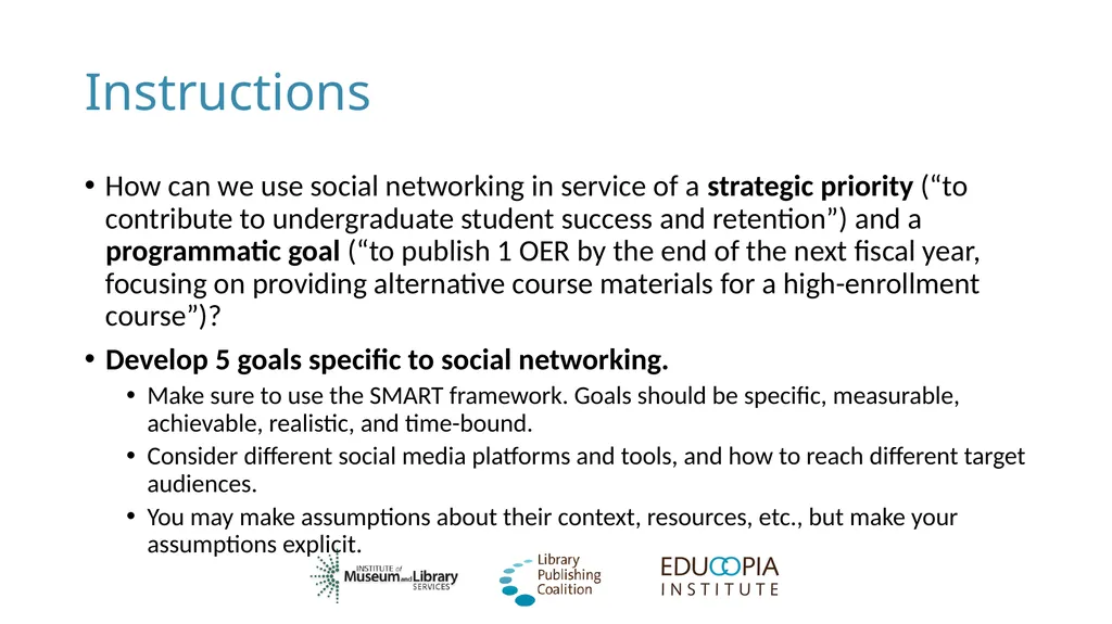 Social Networking for Publishers Library - slide 58 of 62