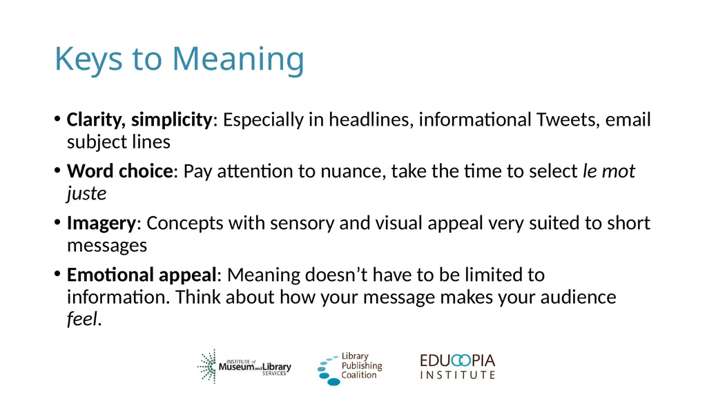 Social Networking for Publishers Library - slide 52 of 62