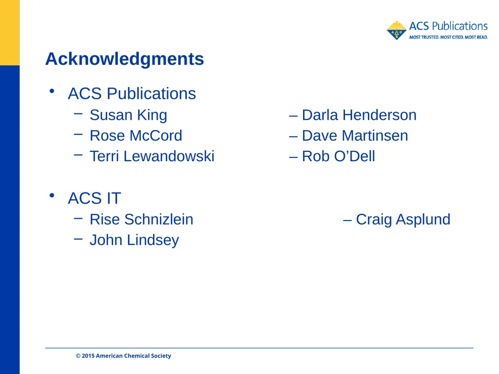 ACS Publications and CHORUS Dan O’Brien - slide 26 of 26
