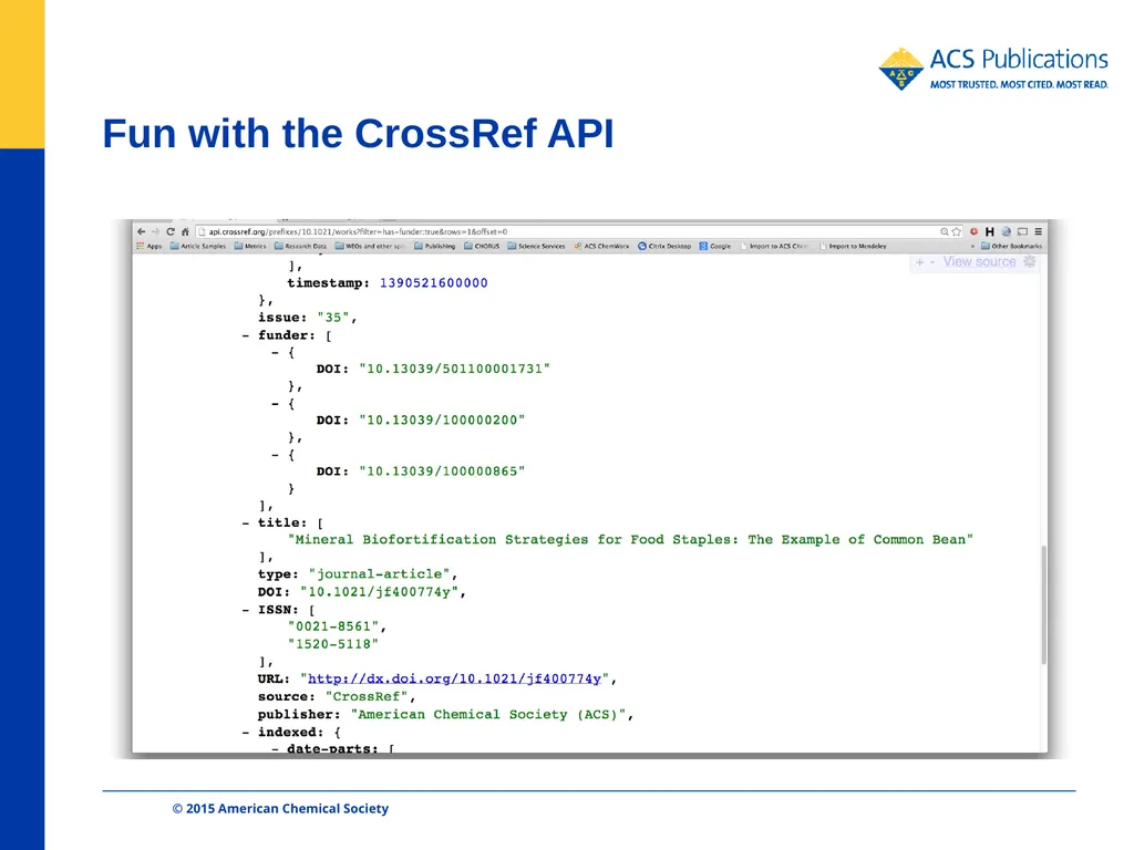 ACS Publications and CHORUS Dan O’Brien - slide 25 of 26