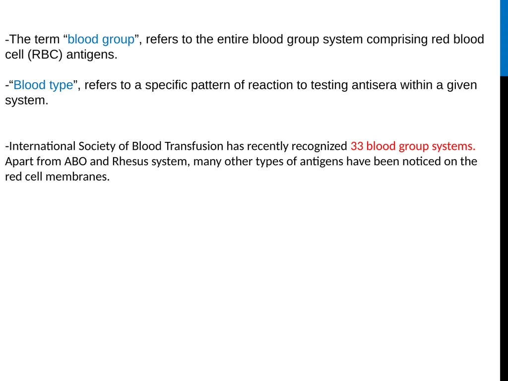 ABO Blood & Rh Grouping system Lab# 3 BCH 471 - slide 3 of 16