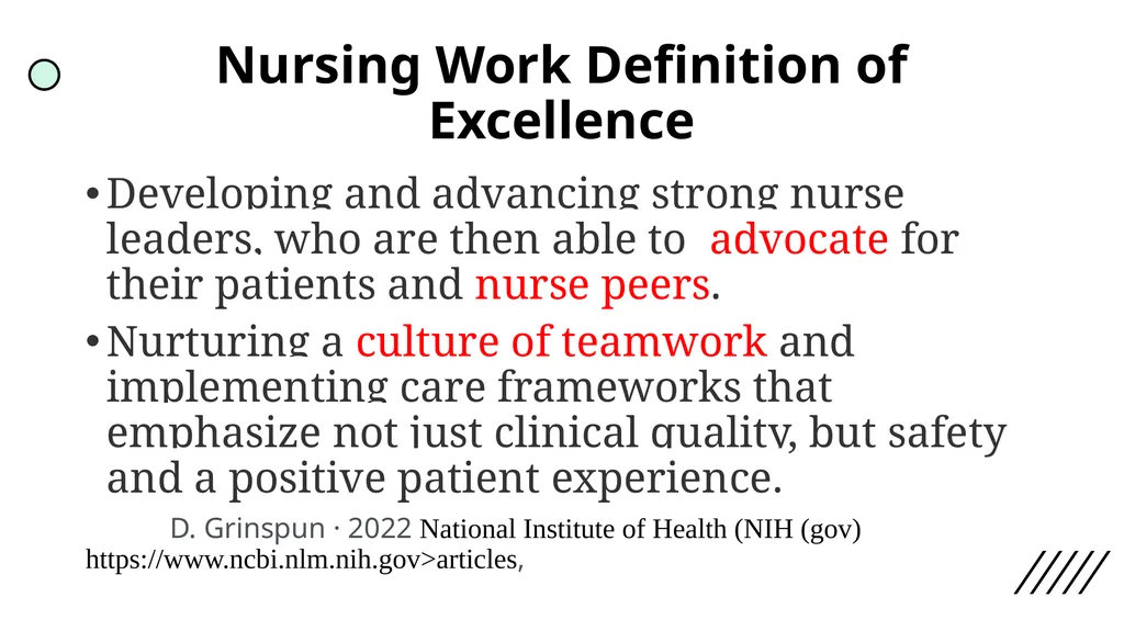 The Best Always: Excellence In Nursing Marlow - slide 5 of 17