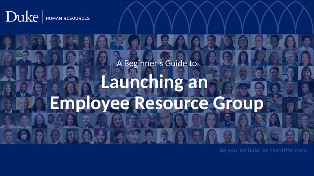 Launching an Employee Resource Group A Beginner’s - slide 1 of 12