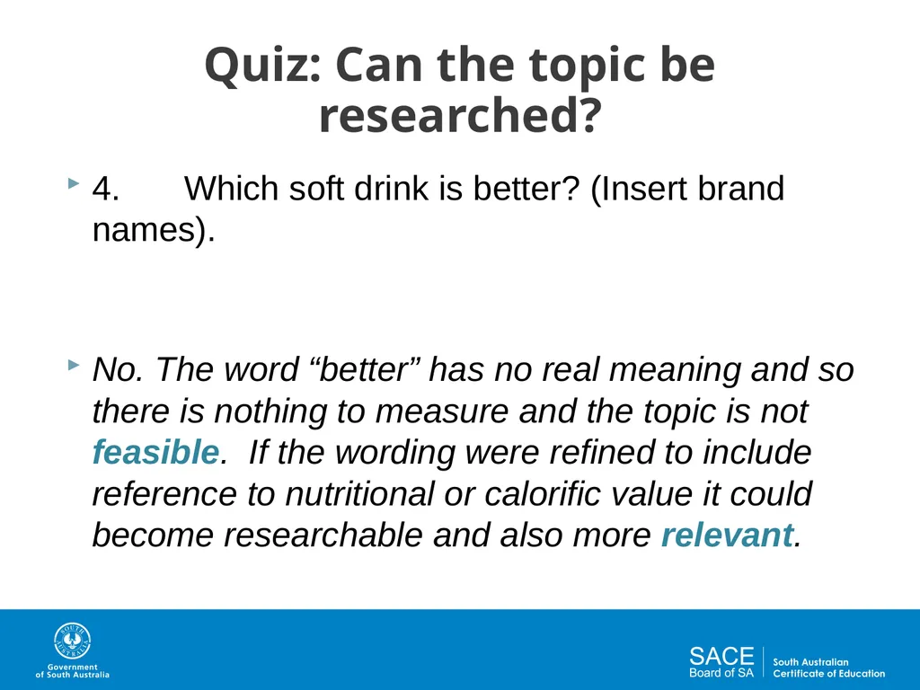 Question Design for Investigations Activities and - slide 13 of 29