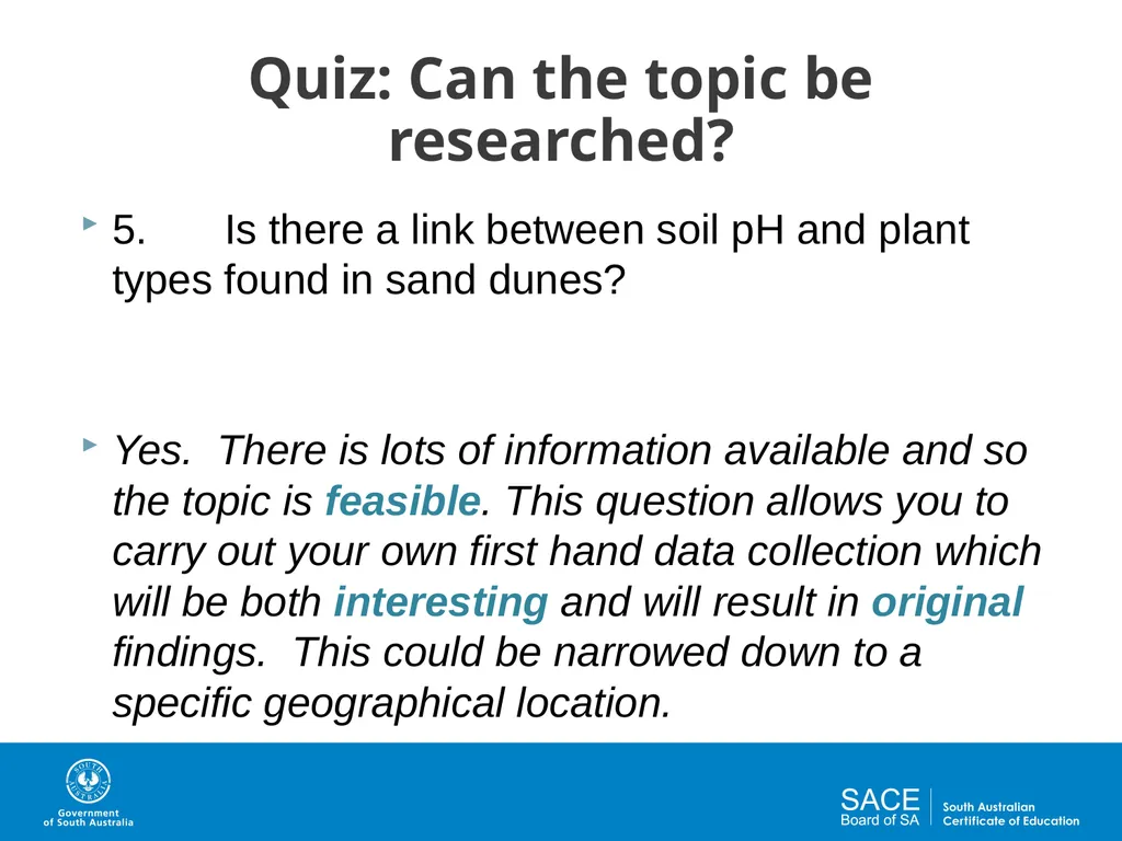 Question Design for Investigations Activities and - slide 14 of 29