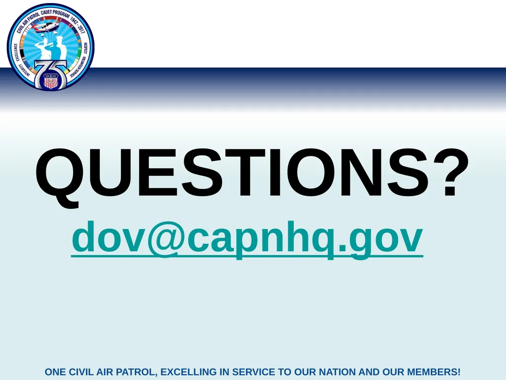 Lunch & Learn Webinar: CAPR 70-1 Overview Civil - slide 21 of 22