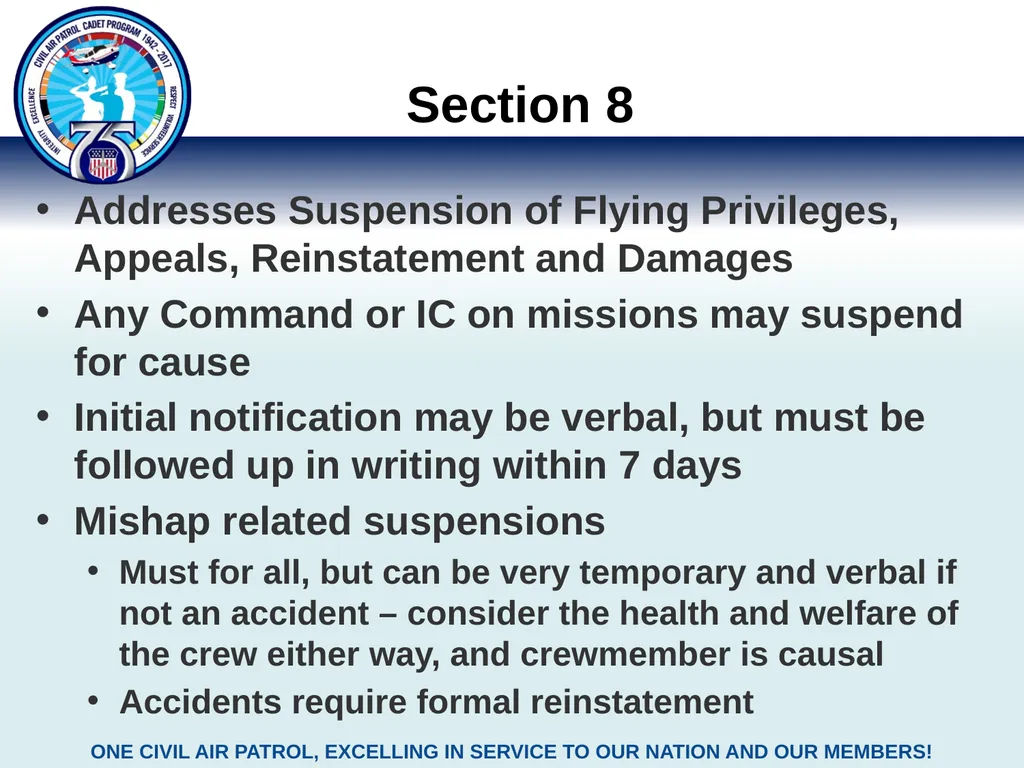 Lunch & Learn Webinar: CAPR 70-1 Overview Civil - slide 12 of 22