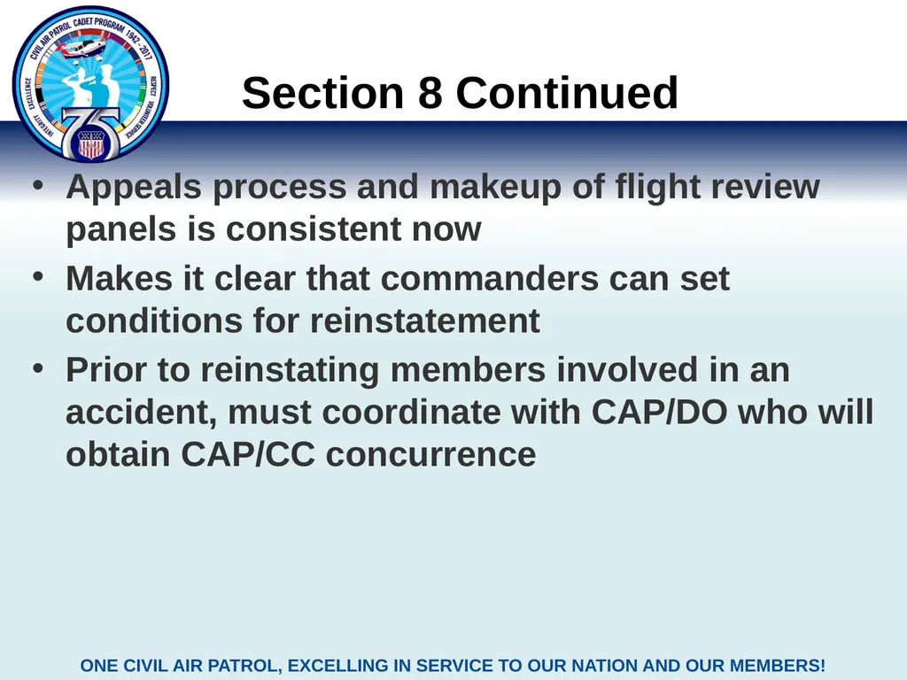 Lunch & Learn Webinar: CAPR 70-1 Overview Civil - slide 13 of 22