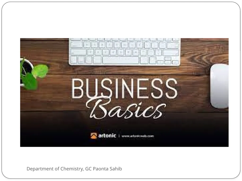 CHAPTER 3:BUSINESS BASICS AND CHEMISTRY IN - slide 2 of 12