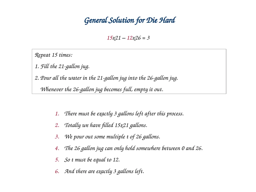 Linear Combination vs Common Divisor Greatest - slide 27 of 45