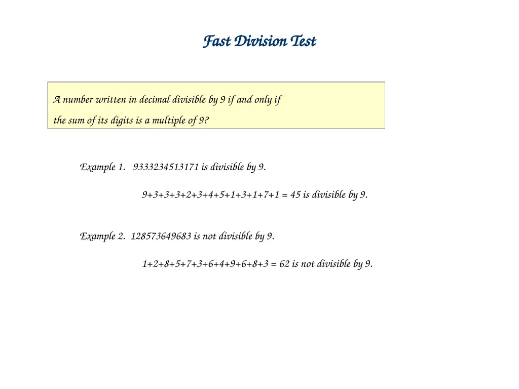 Linear Combination vs Common Divisor Greatest - slide 41 of 45