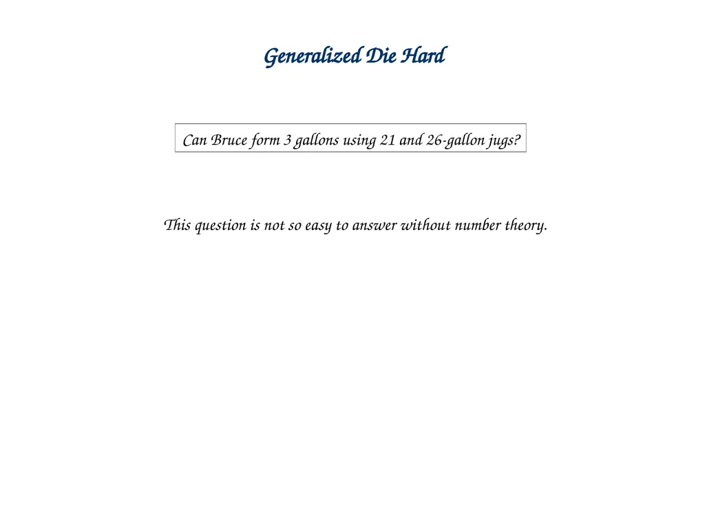 Linear Combination vs Common Divisor Greatest - slide 23 of 45