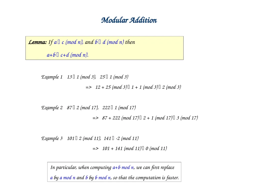 Linear Combination vs Common Divisor Greatest - slide 33 of 45