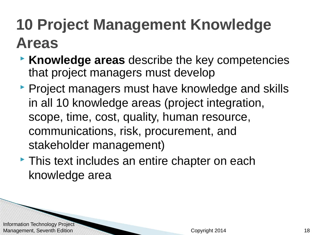 Chapter 1: Introduction to Project Management - slide 18 of 52