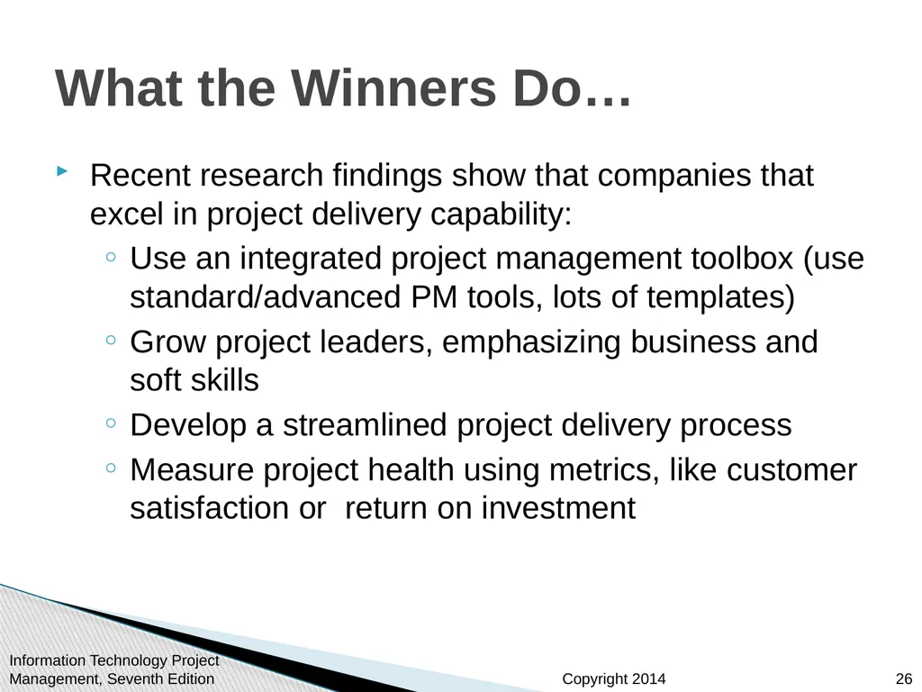 Chapter 1: Introduction to Project Management - slide 26 of 52