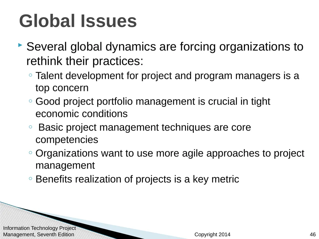 Chapter 1: Introduction to Project Management - slide 46 of 52