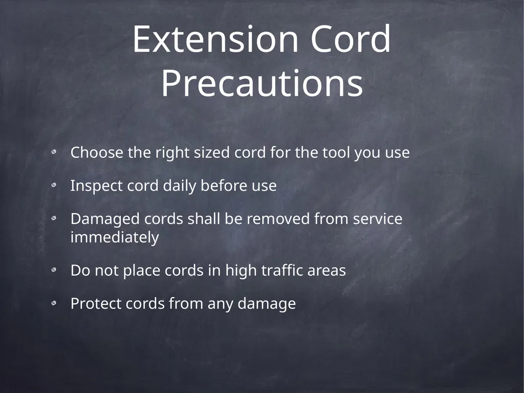 Hand & Power Tool Safety This material was - slide 25 of 37
