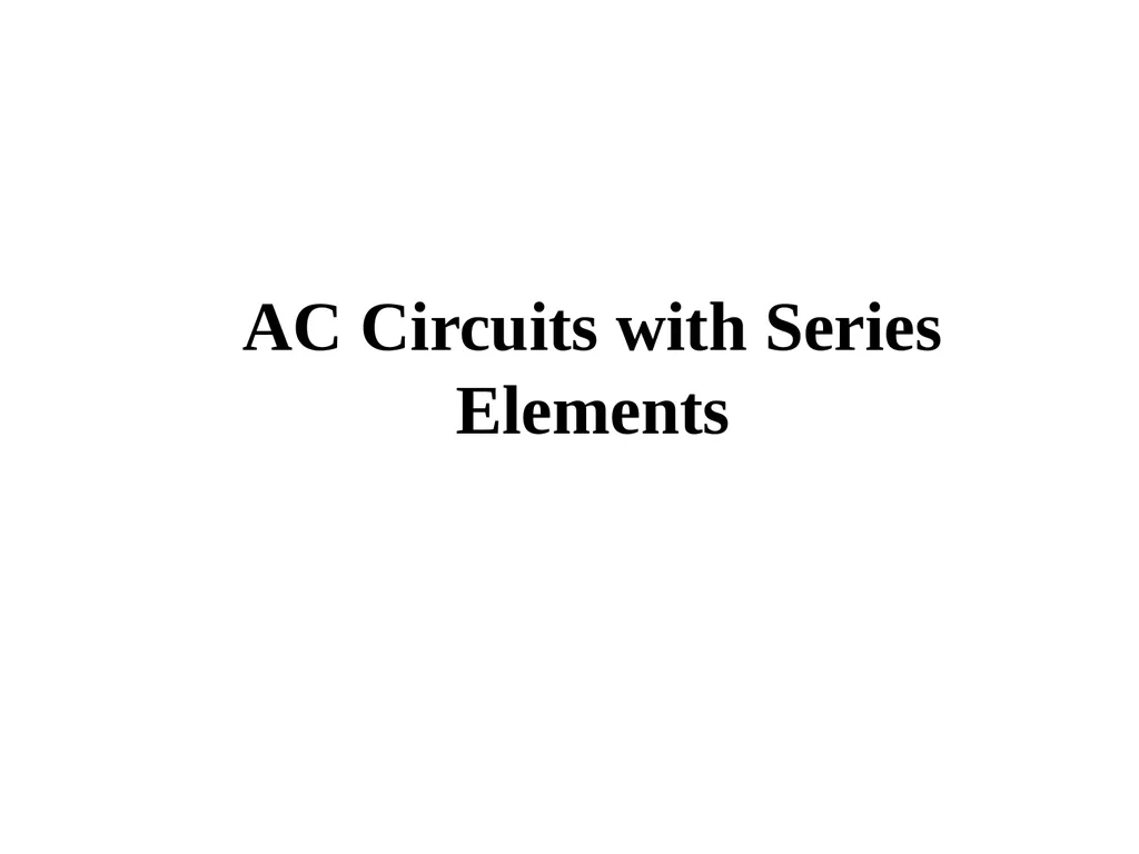 Introduction to Electric Power System and A. C. - slide 84 of 141