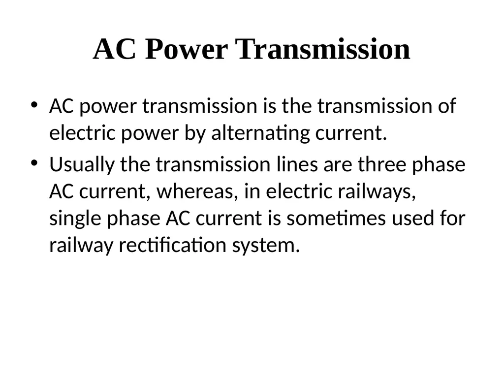 Introduction to Electric Power System and A. C. - slide 18 of 141