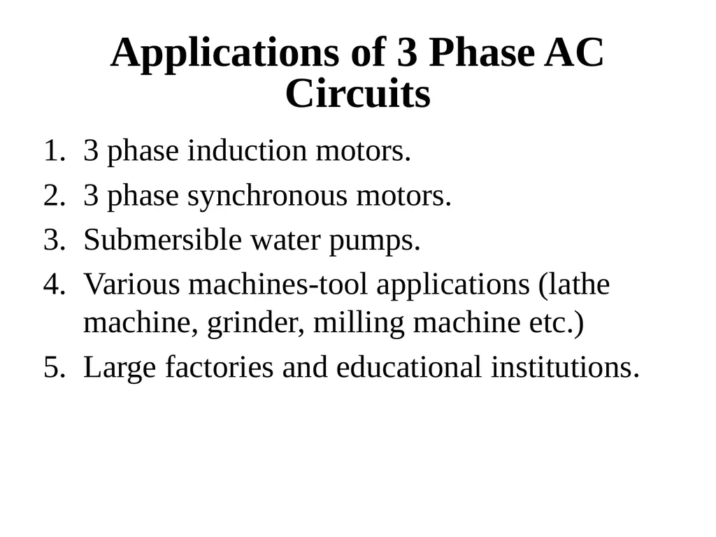 Introduction to Electric Power System and A. C. - slide 141 of 141