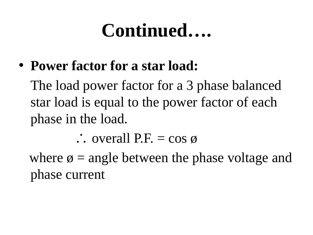 Introduction to Electric Power System and A. C. - slide 128 of 141