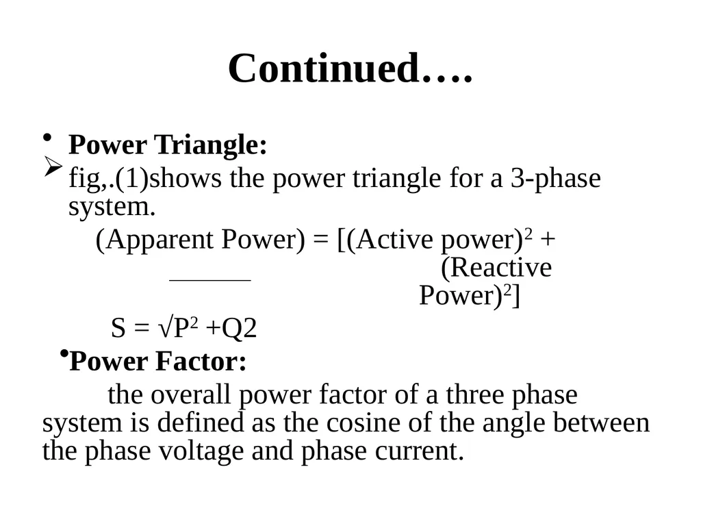 Introduction to Electric Power System and A. C. - slide 137 of 141