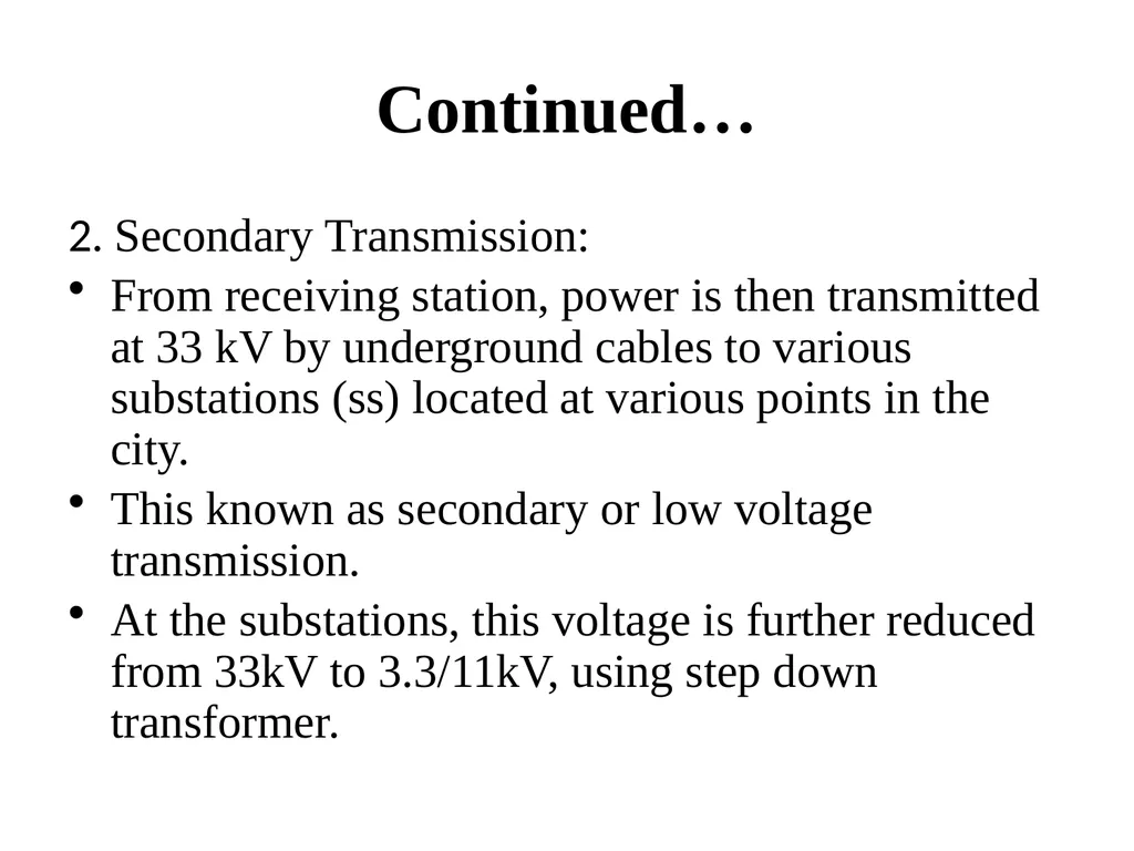 Introduction to Electric Power System and A. C. - slide 14 of 141
