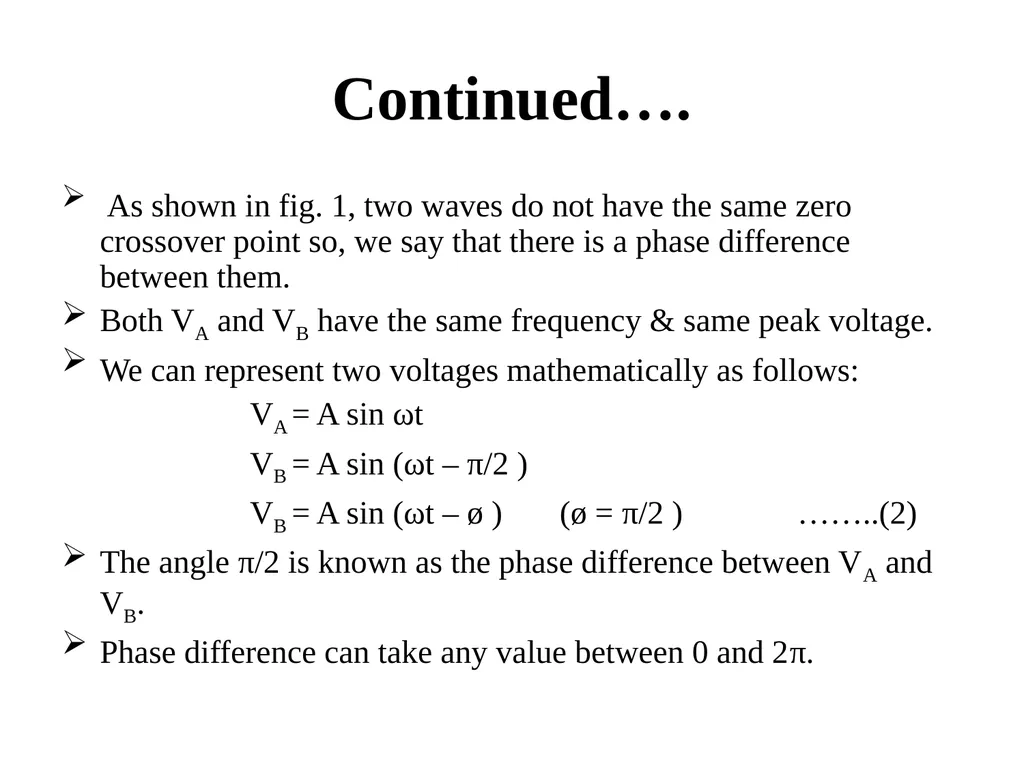 Introduction to Electric Power System and A. C. - slide 57 of 141