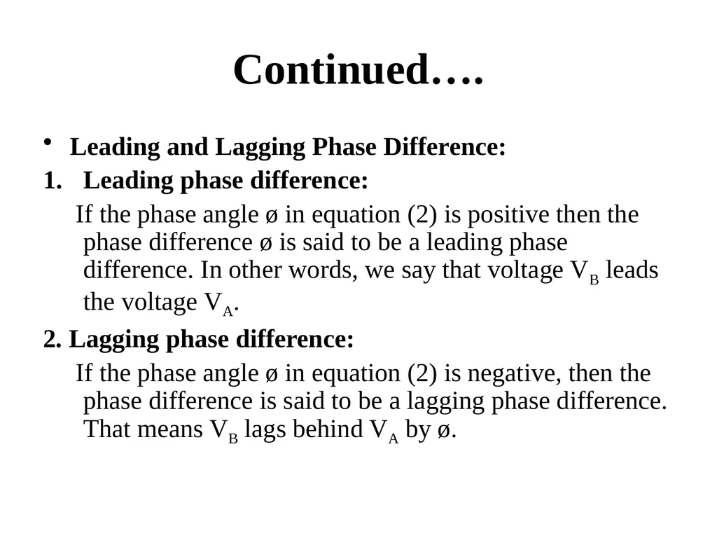 Introduction to Electric Power System and A. C. - slide 58 of 141