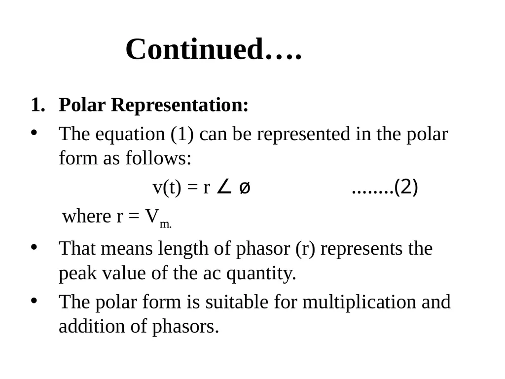 Introduction to Electric Power System and A. C. - slide 61 of 141