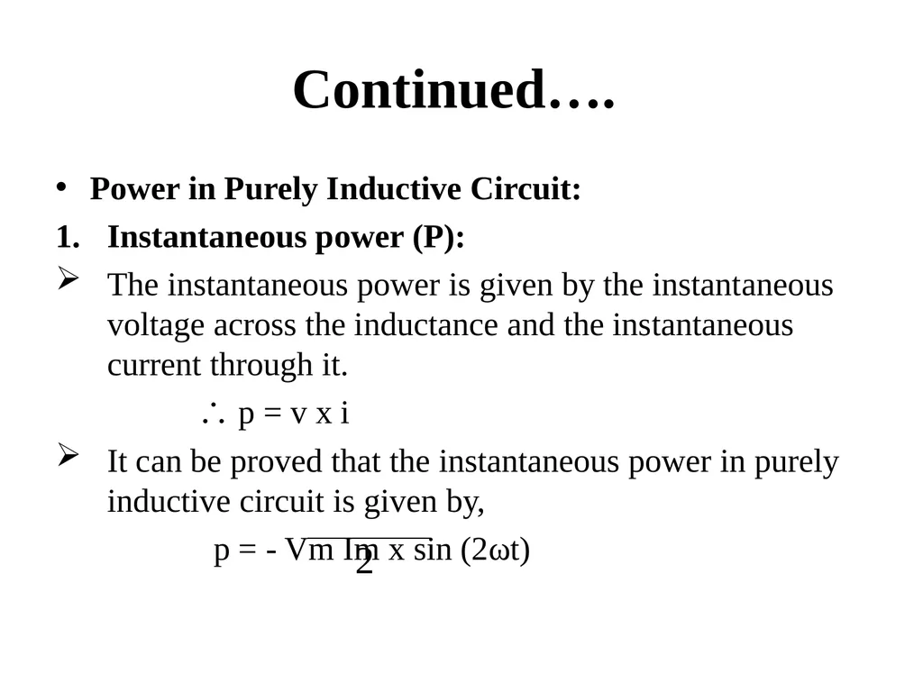 Introduction to Electric Power System and A. C. - slide 76 of 141