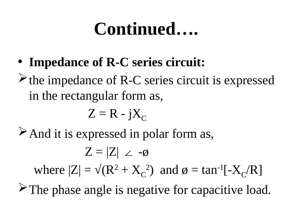 Introduction to Electric Power System and A. C. - slide 98 of 141