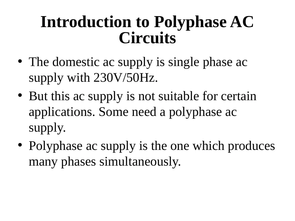 Introduction to Electric Power System and A. C. - slide 104 of 141