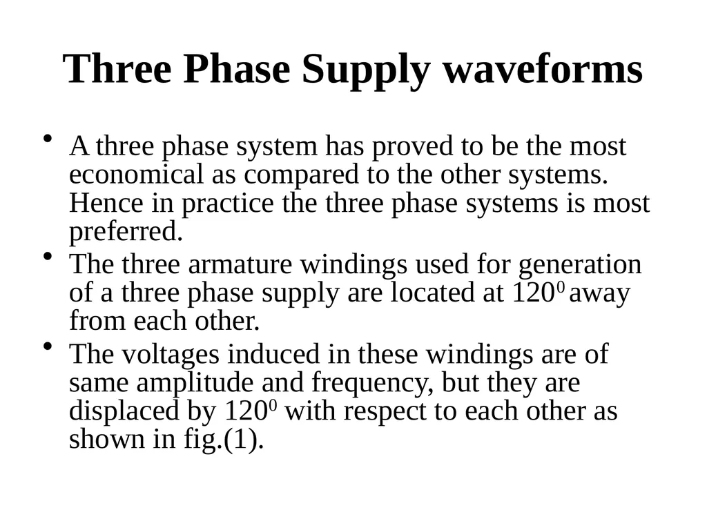 Introduction to Electric Power System and A. C. - slide 106 of 141