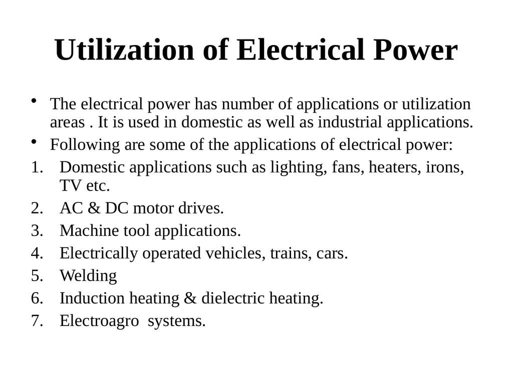 Introduction to Electric Power System and A. C. - slide 29 of 141