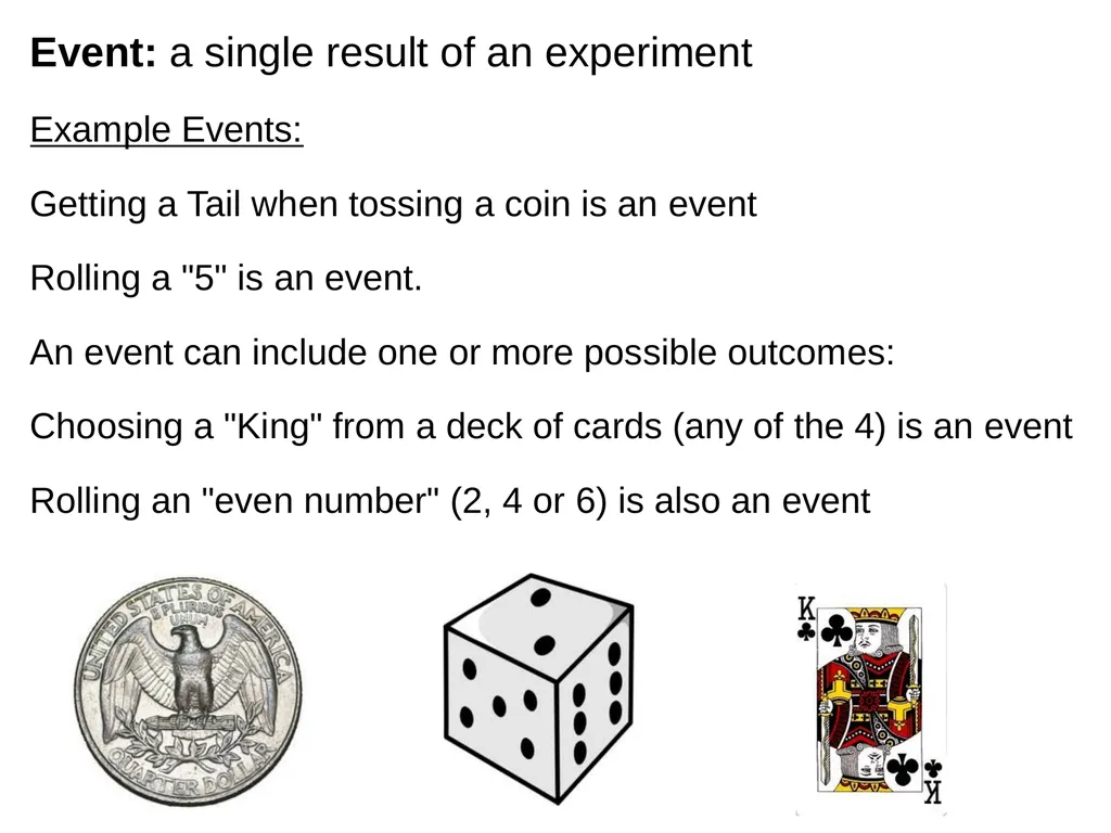 Probability How likely something is to happen. - slide 11 of 27