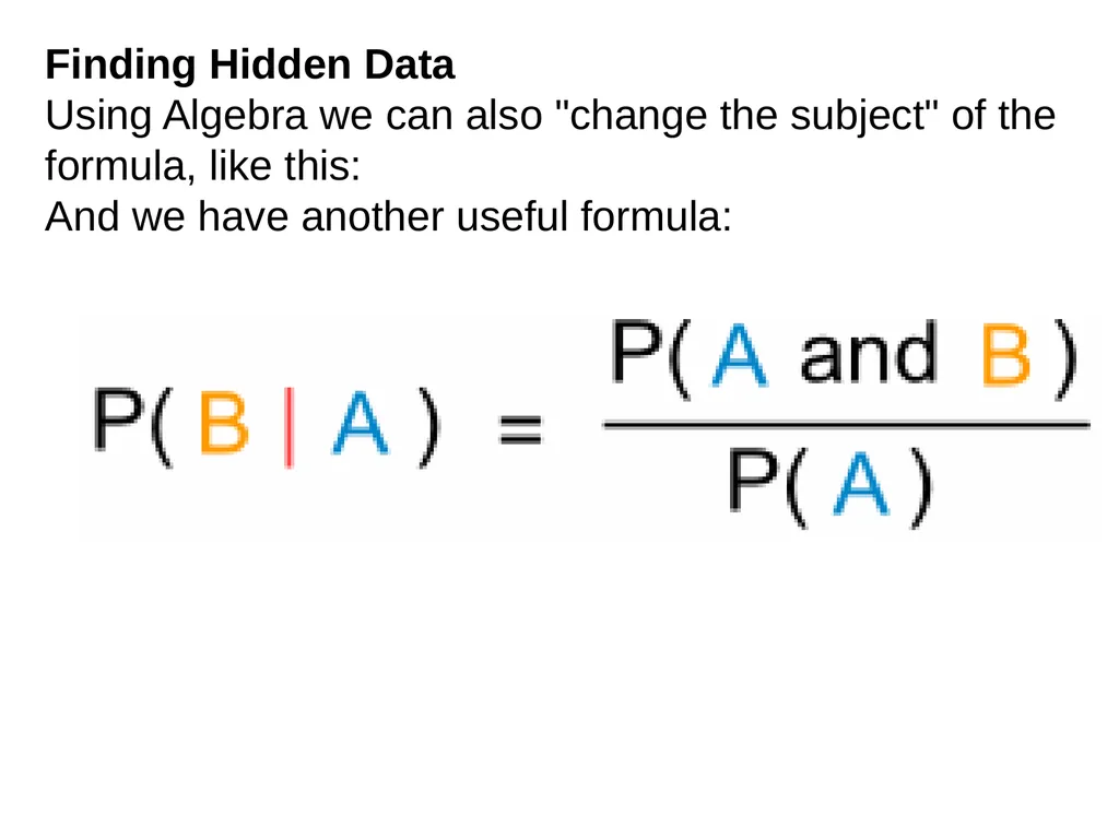 Probability How likely something is to happen. - slide 22 of 27