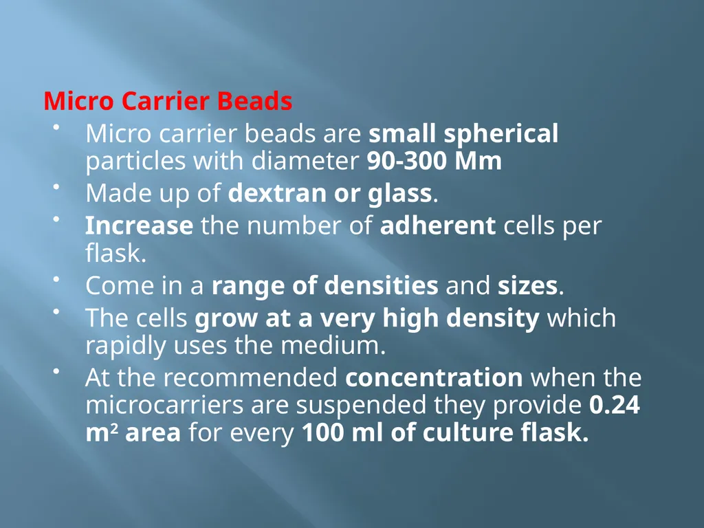 Animal tissue culture Lec.4 Animal tissue culture: - slide 18 of 22
