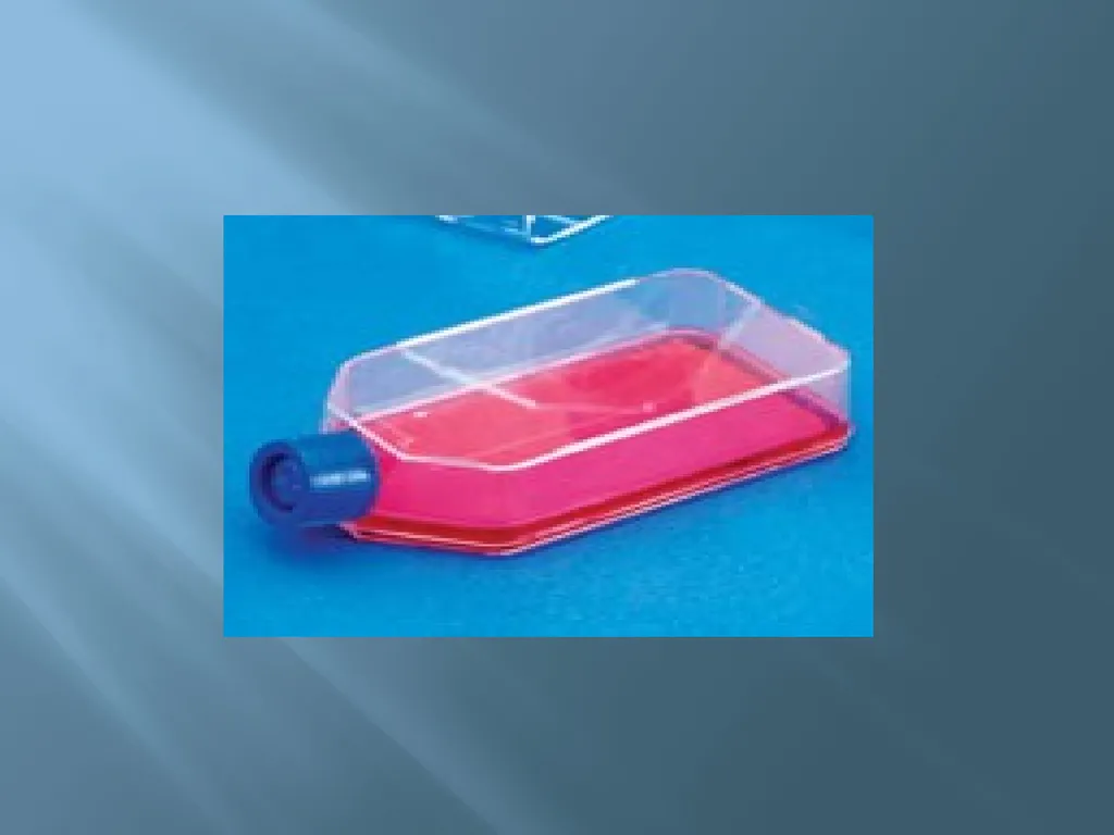 Animal tissue culture Lec.4 Animal tissue culture: - slide 7 of 22
