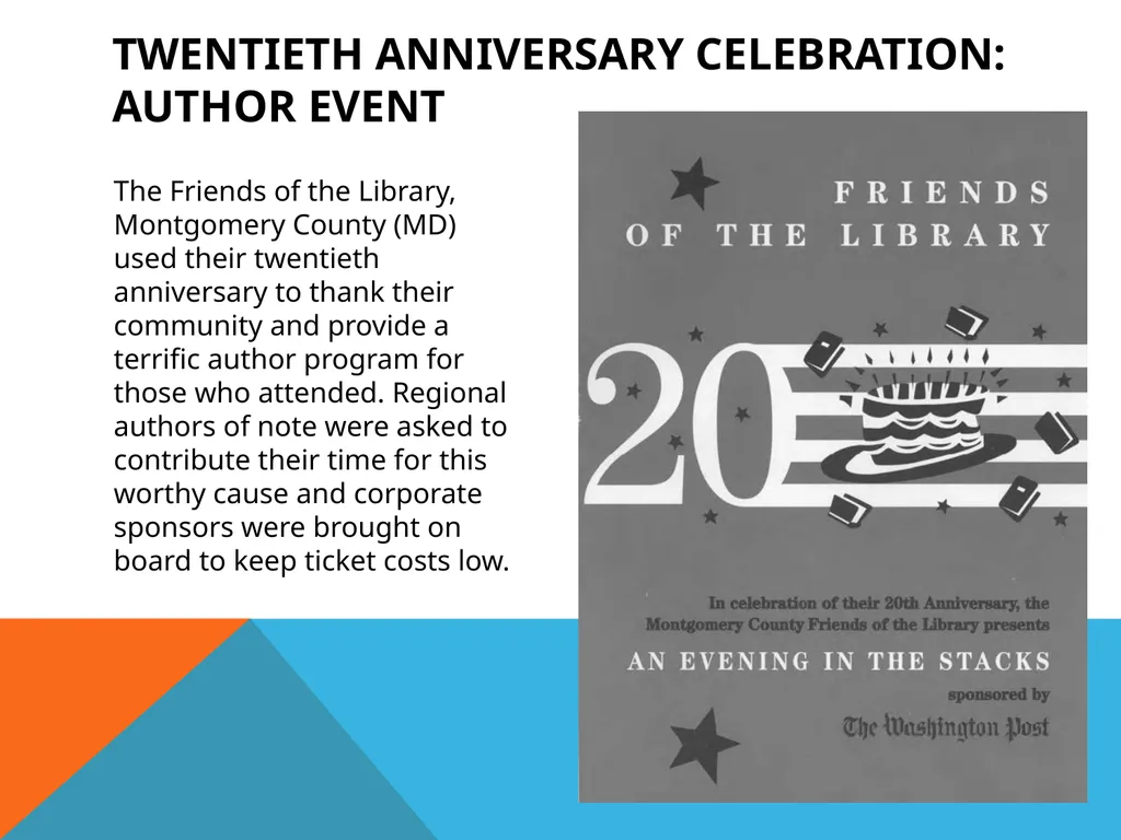 Library Milestones Celebrating your library’s - slide 9 of 14