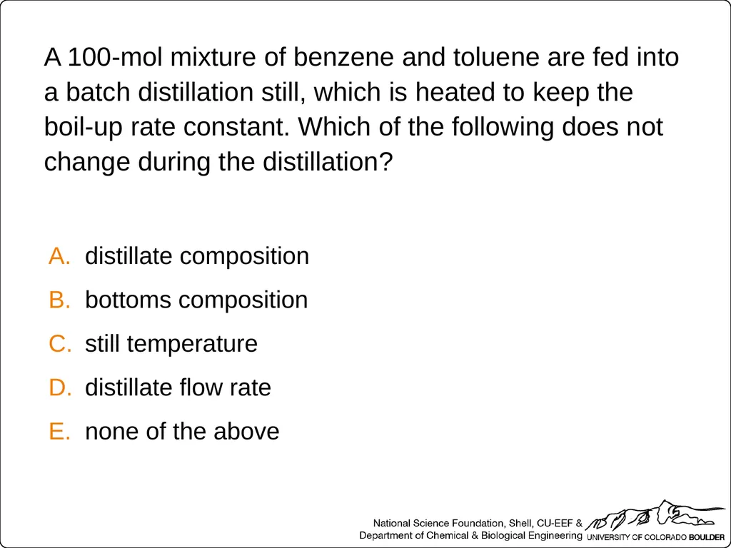 Which two streams relate to equilibrium conditions - slide 32 of 40