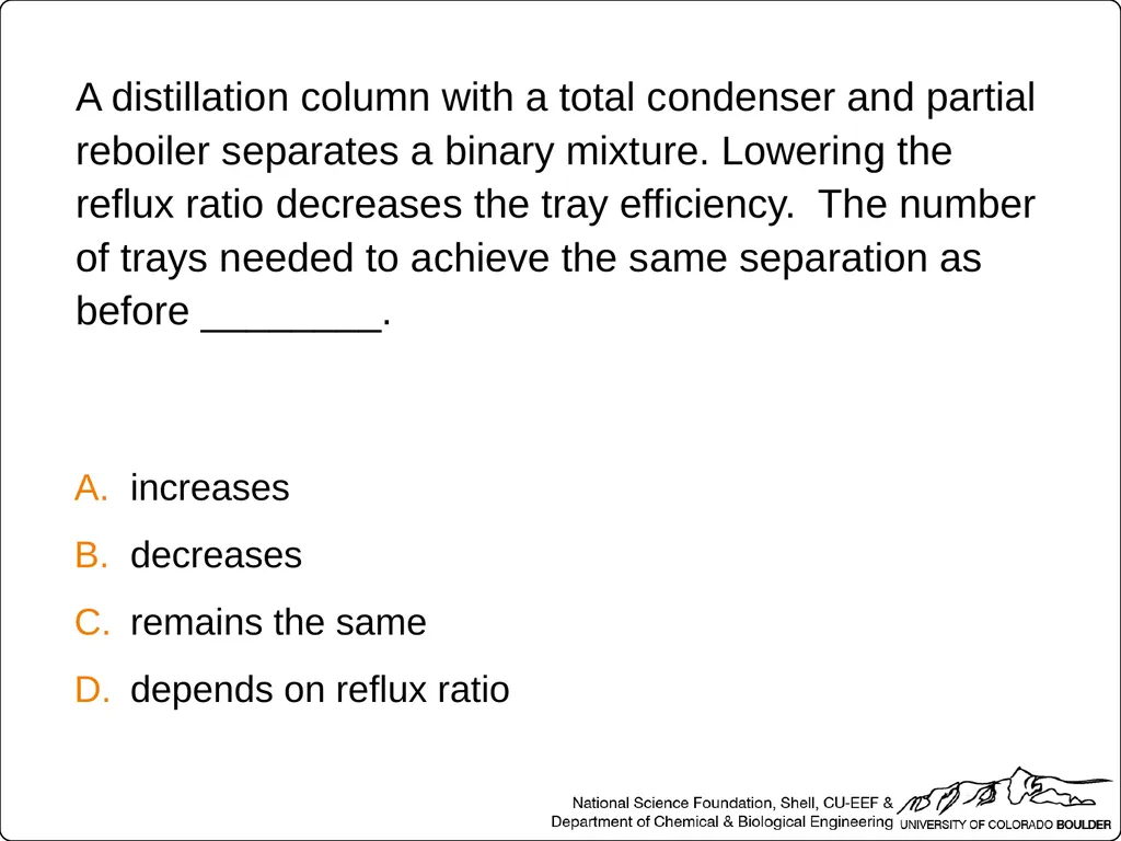 Which two streams relate to equilibrium conditions - slide 22 of 40