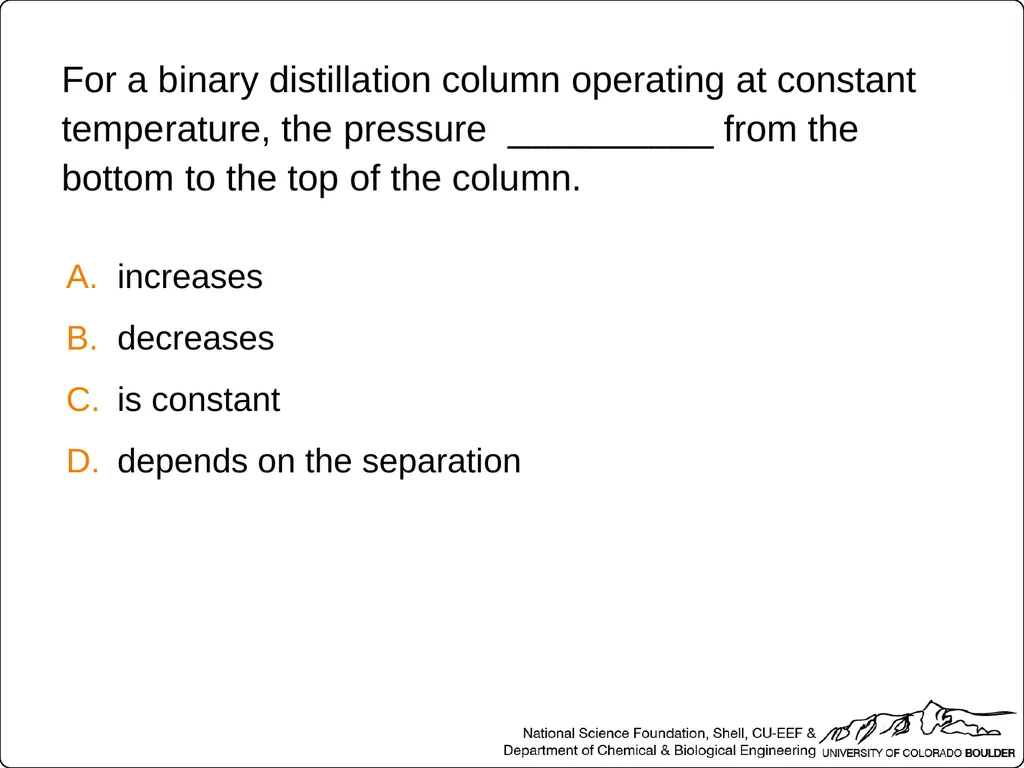 Which two streams relate to equilibrium conditions - slide 10 of 40